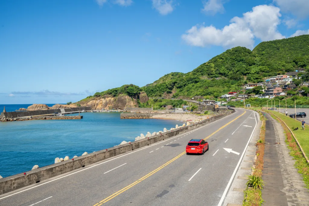 A coastal road drive near Karachi and Hyderabad