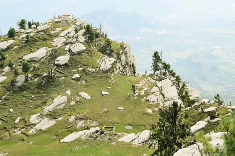The green Swat valley in northern Pakistan