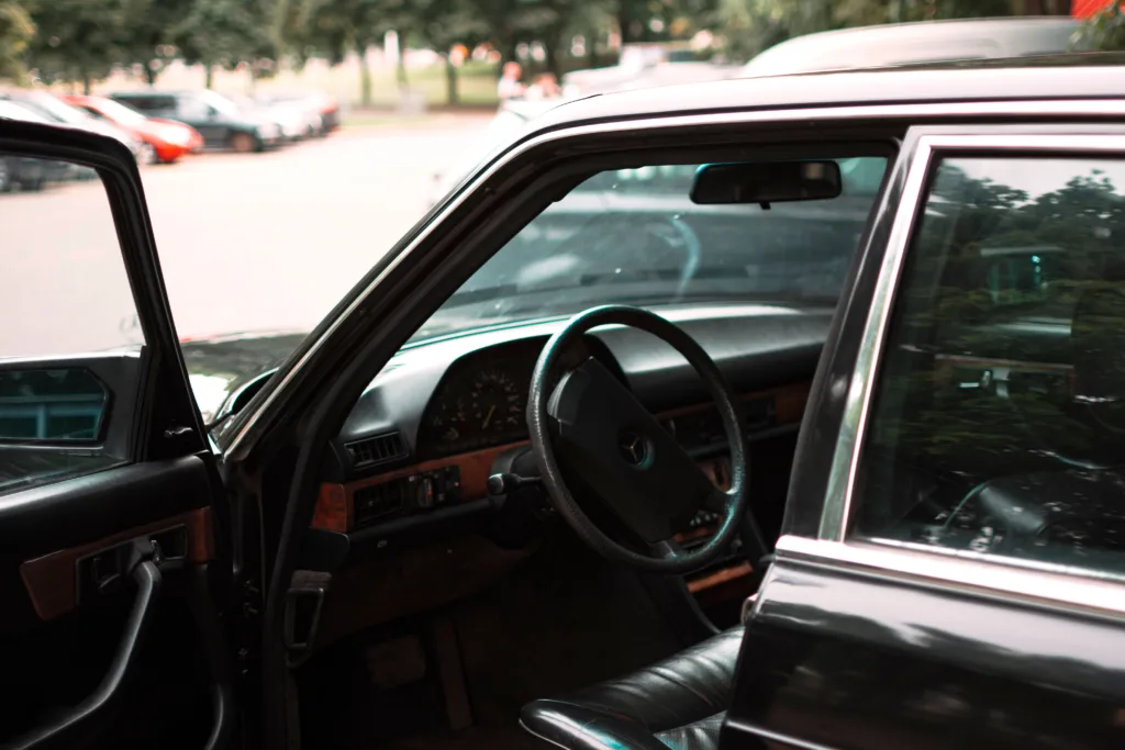 Chauffeur with a car, ready for a long-term hire